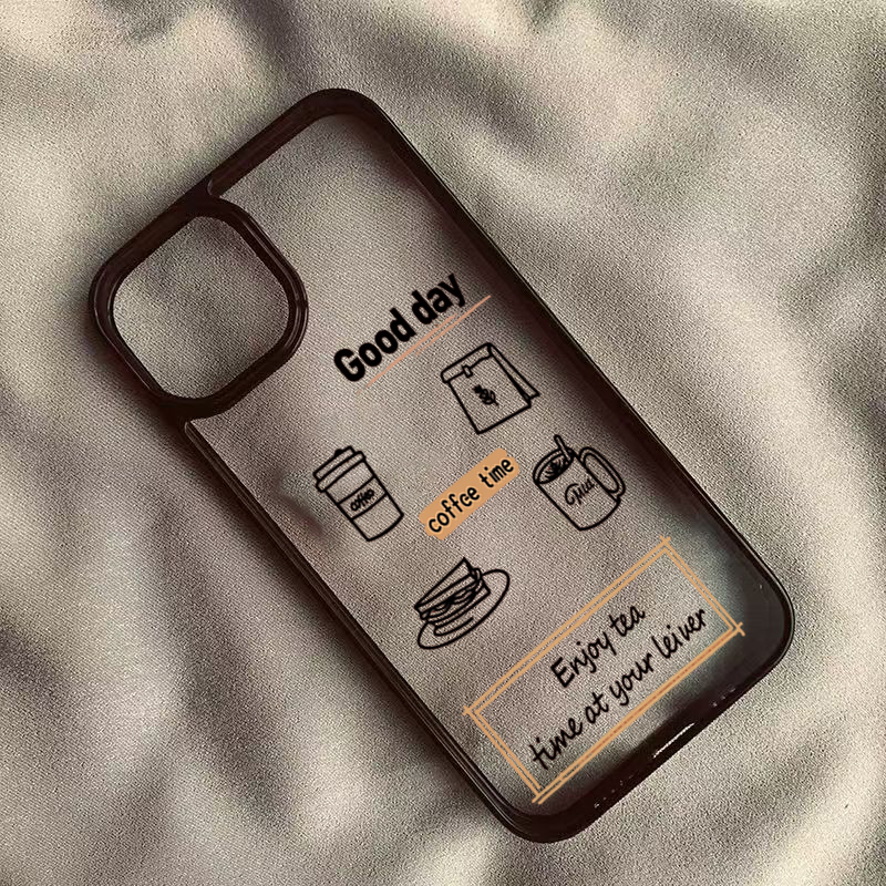 Warm Coffee Pattern Phone Case - Samsung Galaxy A55 评论和价格