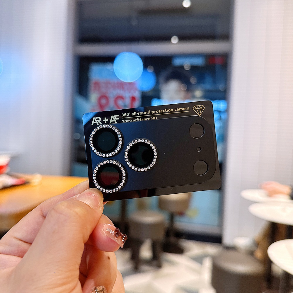 Luxury Diamond Sparkling Camer - Camera Lens Protector 评论和价格