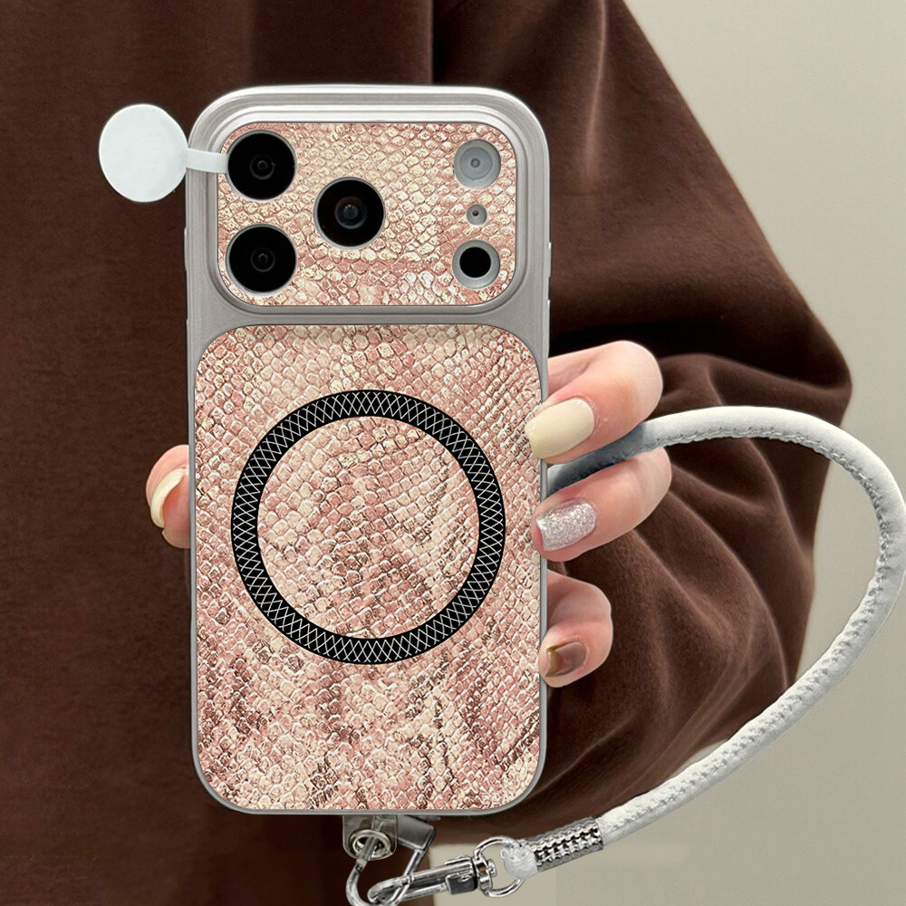 Lychee Pattern Soft Phone Case - Apple Iphone 15 Pro Max 评论和价格
