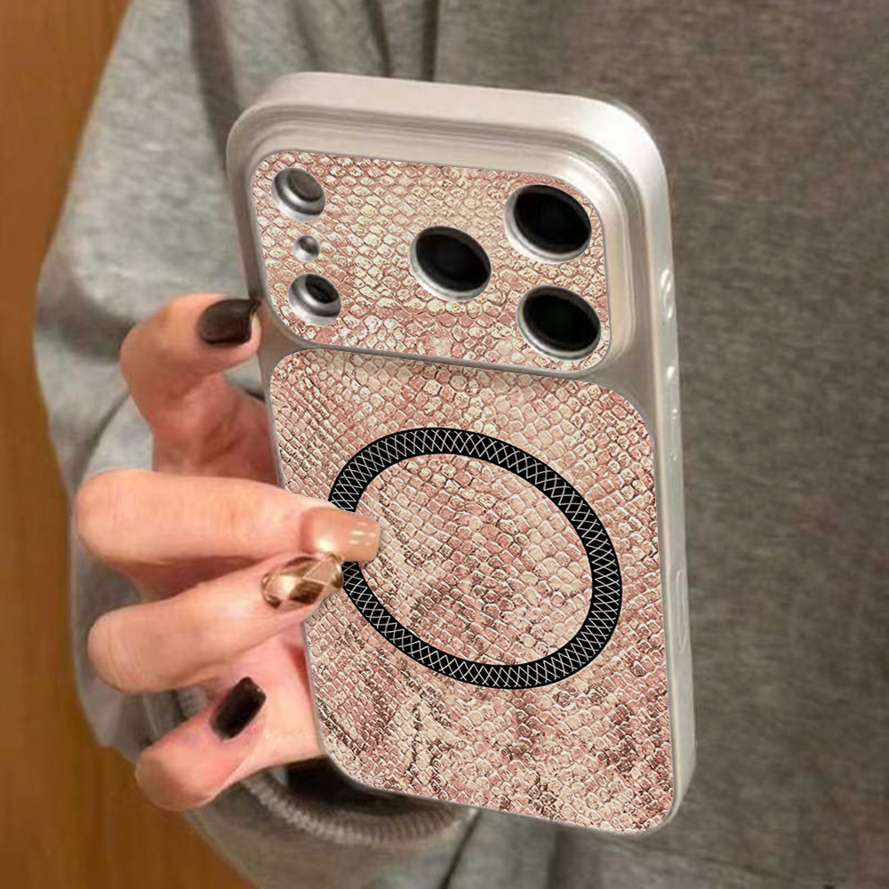 Lychee Pattern Soft Phone Case - Apple Iphone 15 Pro Max 评论和价格