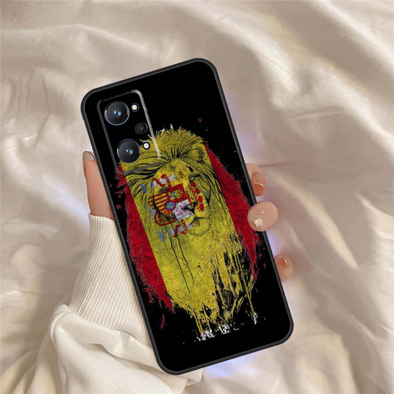 Spain Flag Case For Realme GT8 - Realme C67 评论和价格